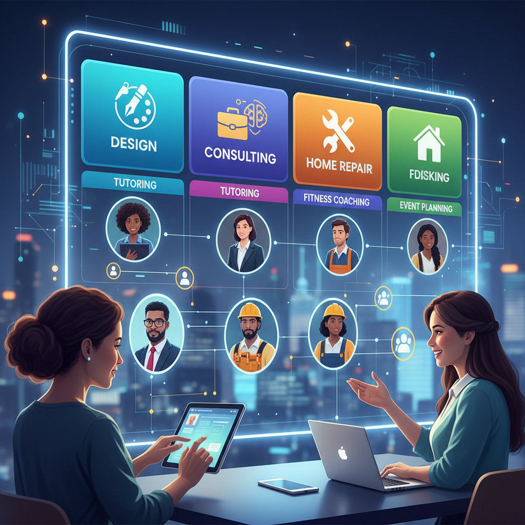 Marketplaces de Serviços Ganham Força: Plataformas para Profissionais Autônomos e Pequenas Empresas Disputam o Mercado Online