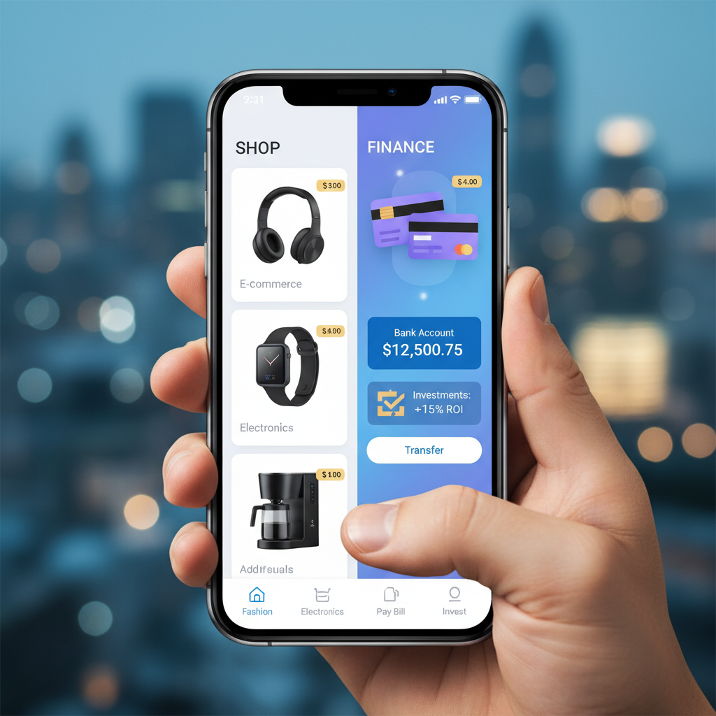 Gigantes do E-commerce Investem em 'Super Apps' Financeiros: Bancarização e Crédito para Milhões de Brasileiros
