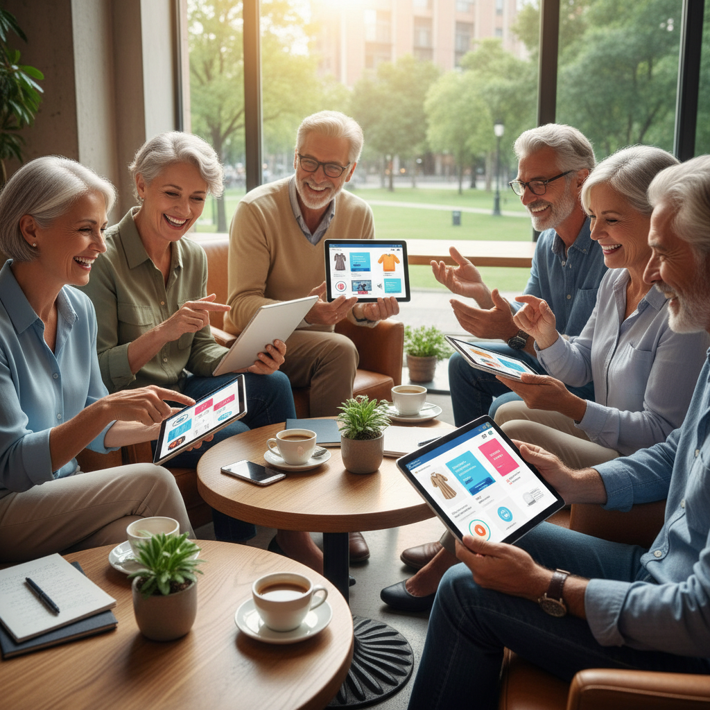 Consumidor 50+: E-commerce Adapta Plataformas e Conteúdo para a Geração Prateada, Novo Motor de Crescimento