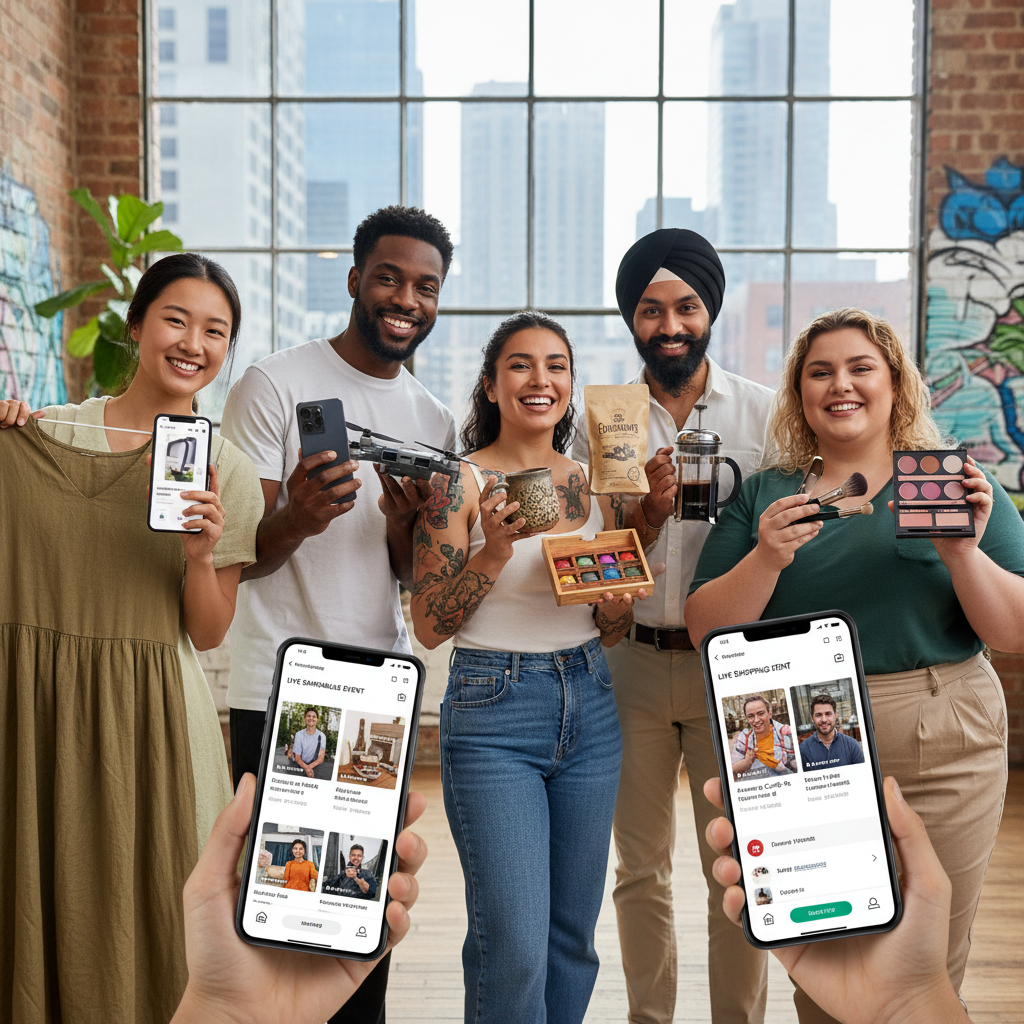 Marketplaces de Nicho Lançam 'Curadoria por Influenciadores Digitais' para Aumentar Confiança e Vendas