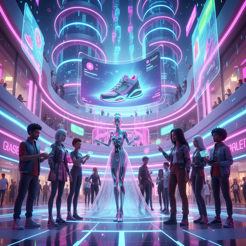 Marketplaces Brasileiros Lançam 'Hubs de Conteúdo Interativo' com Influenciadores Virtuais e Live Commerce 3D