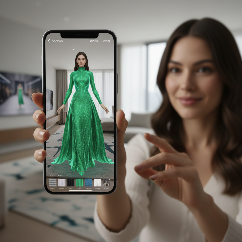 Marketplaces de Moda Lançam 'Provador Virtual 3D': Tecnologia de Realidade Aumentada Reduz Devoluções