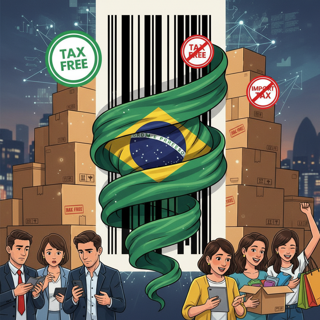 Nova Regulação de 'Taxa Zero' para Importados: E-commerce Nacional Reage a Medida Provisória