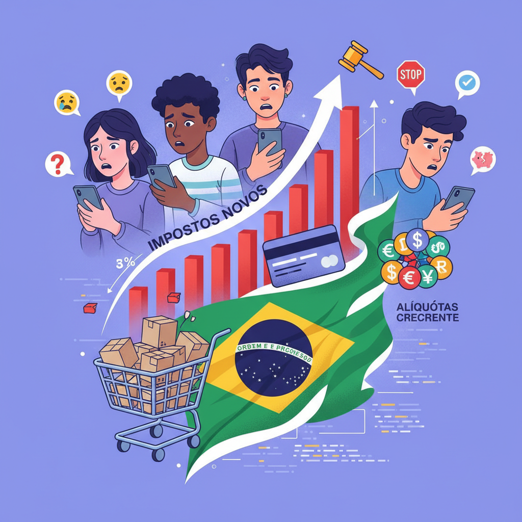 PL da Taxação Digital: Senado Aprova Novas Regras para Marketplaces Internacionais e Geração Z Reage