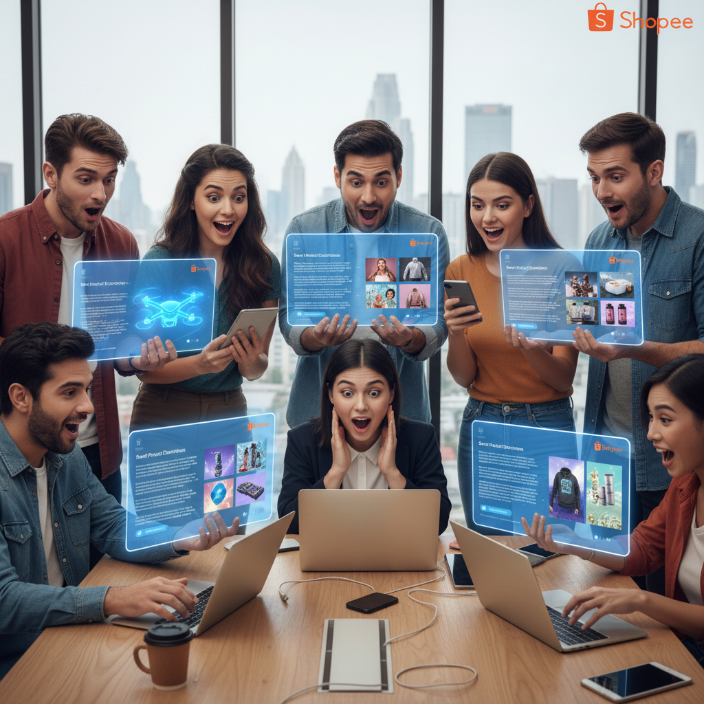 Shopee Brasil Investe em IA Generativa para Otimização de Anúncios e Conteúdo de Vendedores