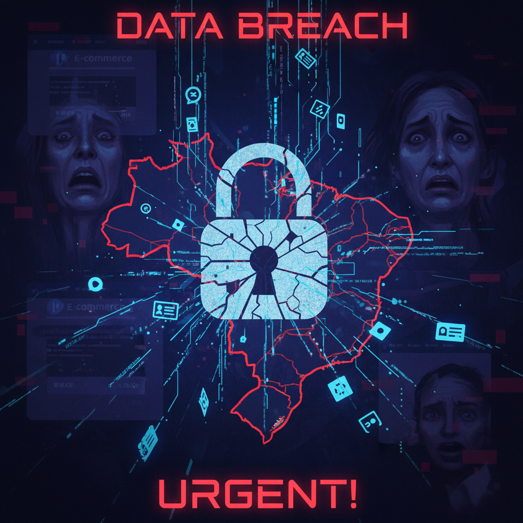 Vazamento Massivo de Dados de E-commerce: Milhões de Consumidores Brasileiros Afetados