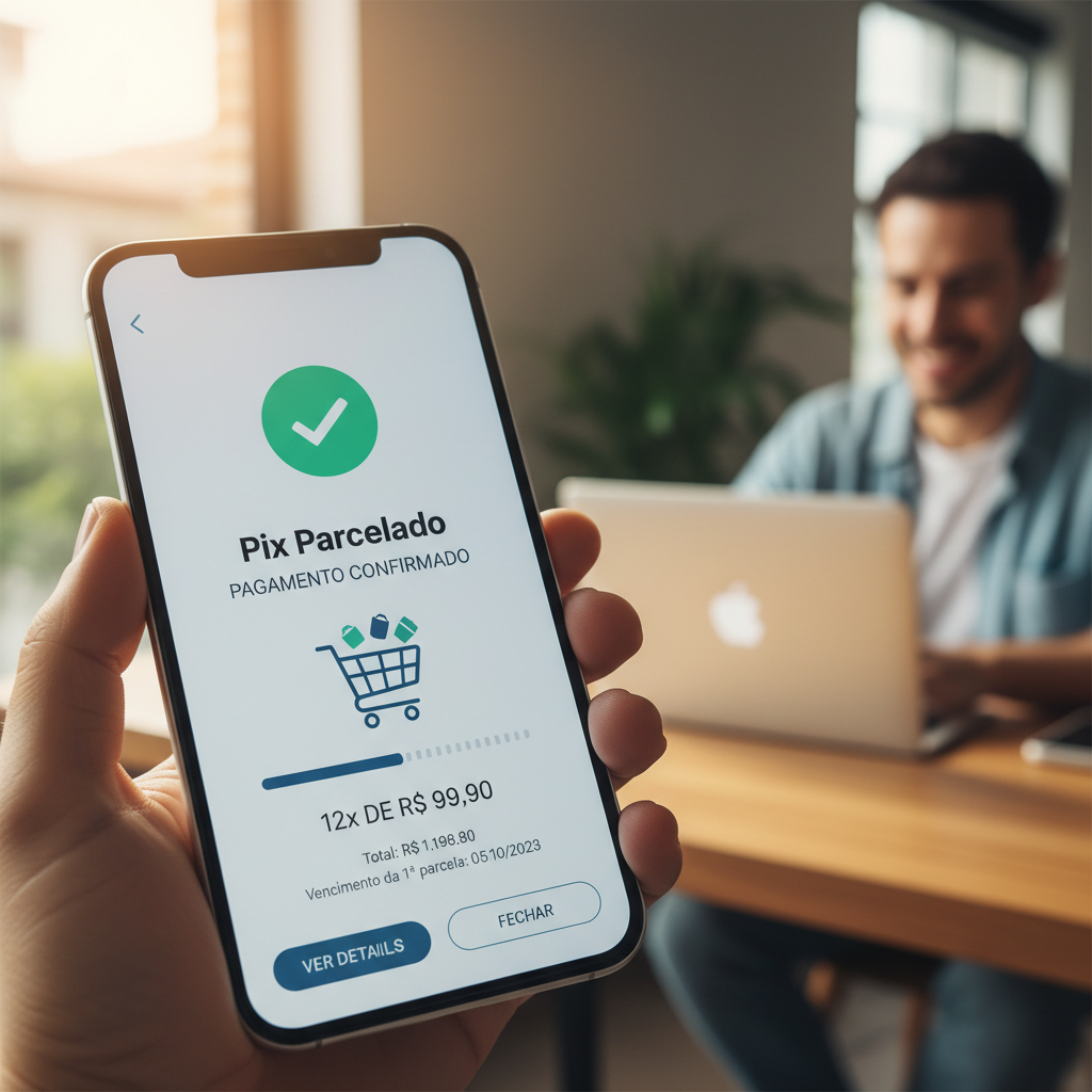 Pix Parcelado Ganha Força Absoluta: 40% das Compras Online Acima de R$500 Já Usam a Modalidade