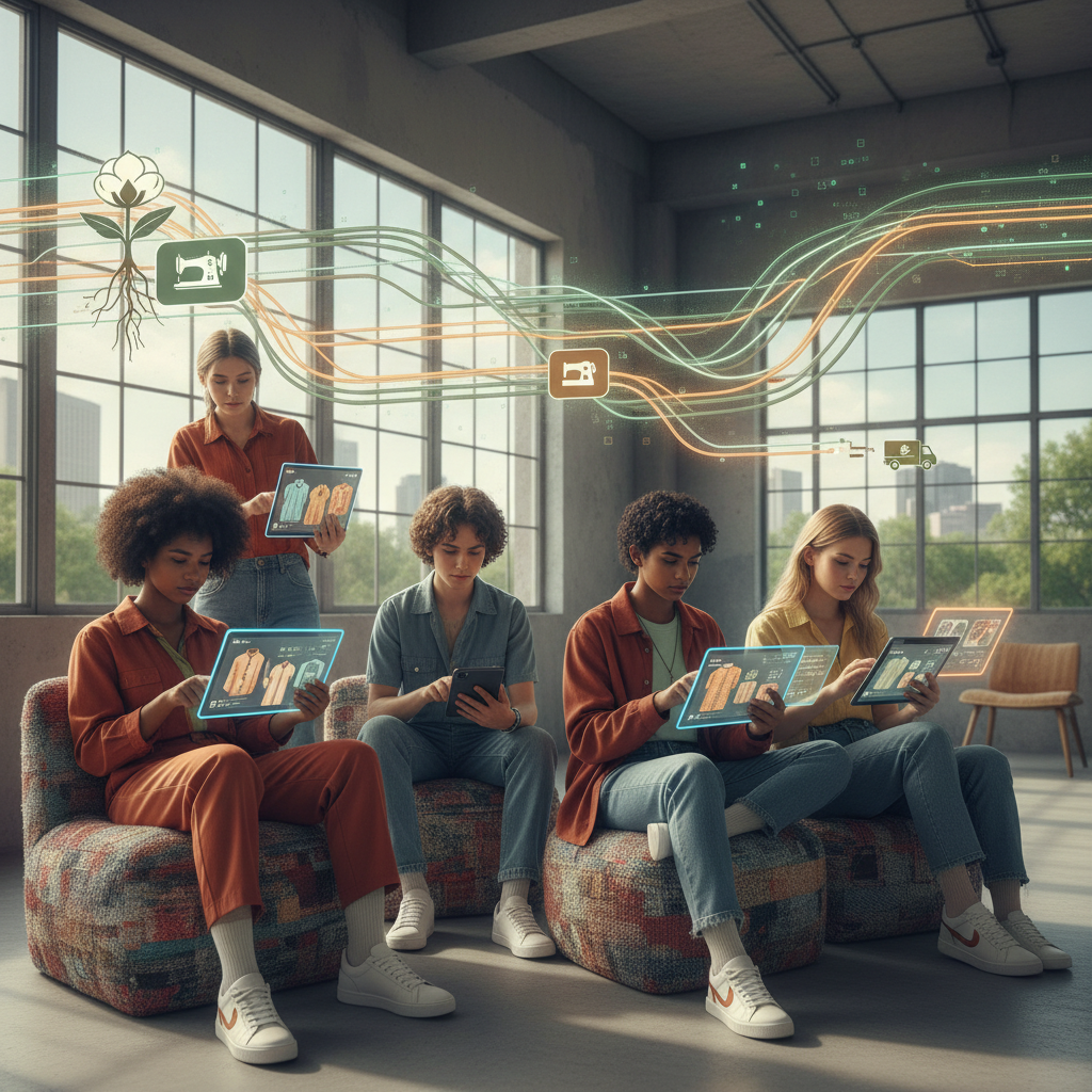 E-commerce de Moda Sustentável Cresce 40% no Brasil Impulsionado por Geração Z e Rastreabilidade Blockchain