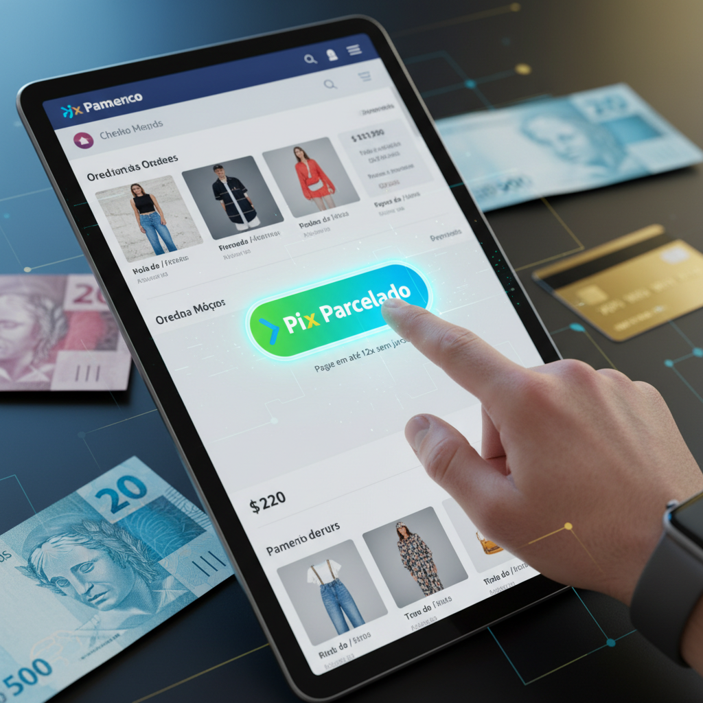 PIX Parcelado Direto no Carrinho: Nova Modalidade de Pagamento Impulsiona Vendas de Ticket Médio Elevado