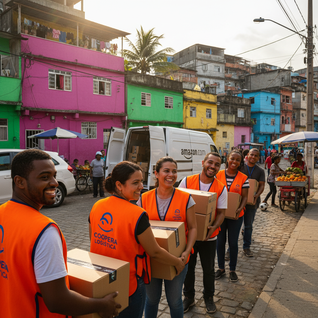 Amazon Lança 'Fulfillment Social': Integração de ONGs e Cooperativas na Logística de Última Milha