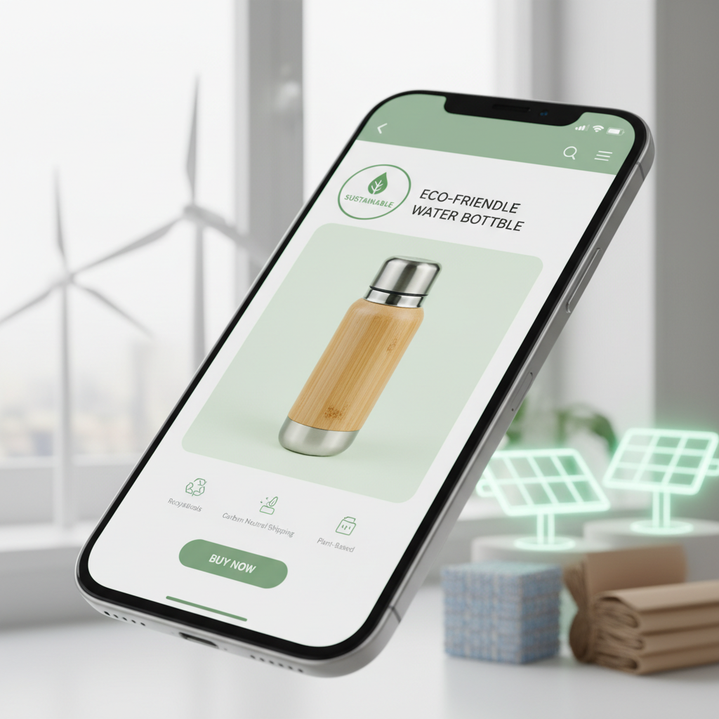 Marketplaces Lançam 'Modo Sustentável': Filtros e Selos para Produtos com Baixo Impacto Ambiental na Navegação