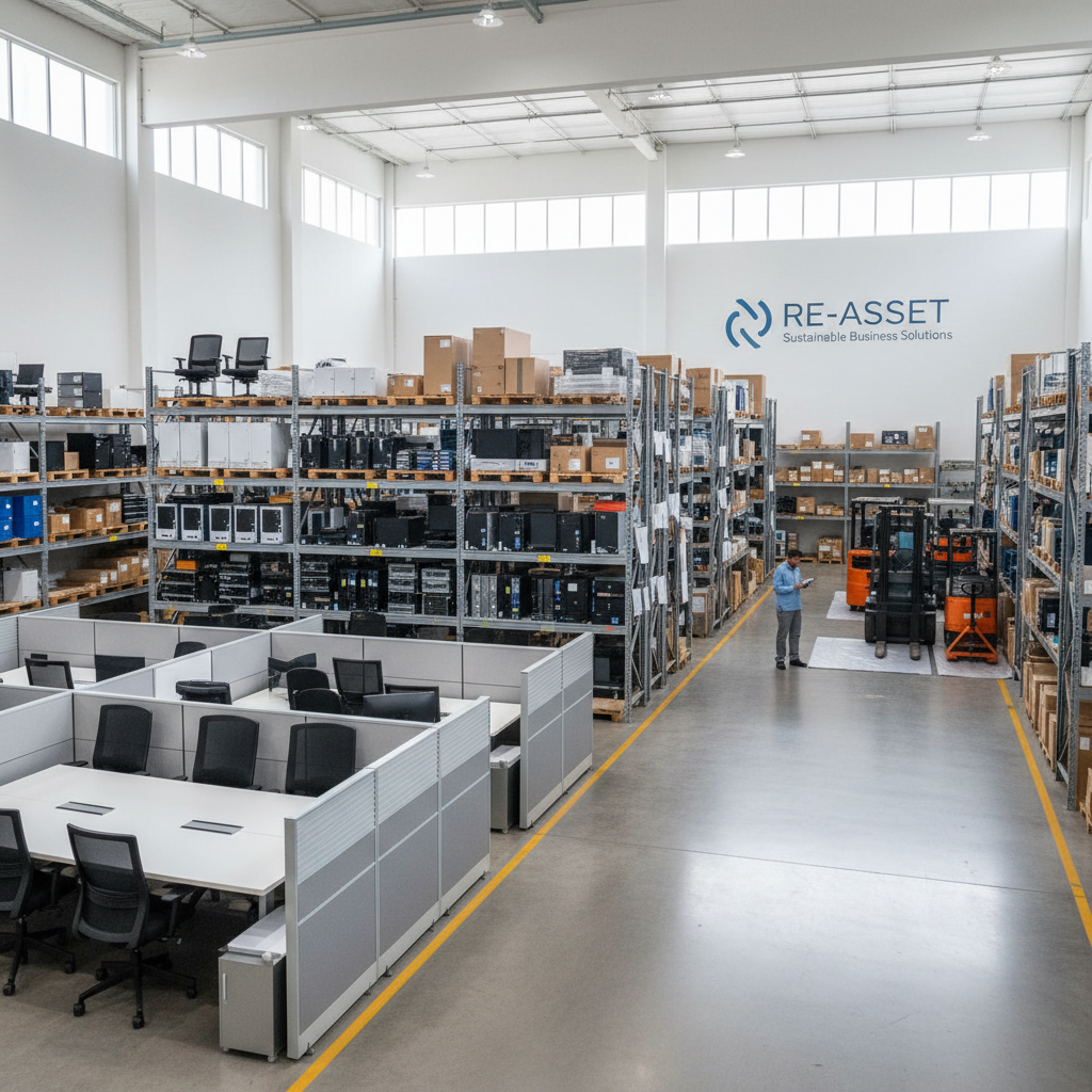 Boom do 'Re-Commerce B2B': Marketplaces Lançam Plataformas de Venda de Ativos Corporativos Usados e Excedentes