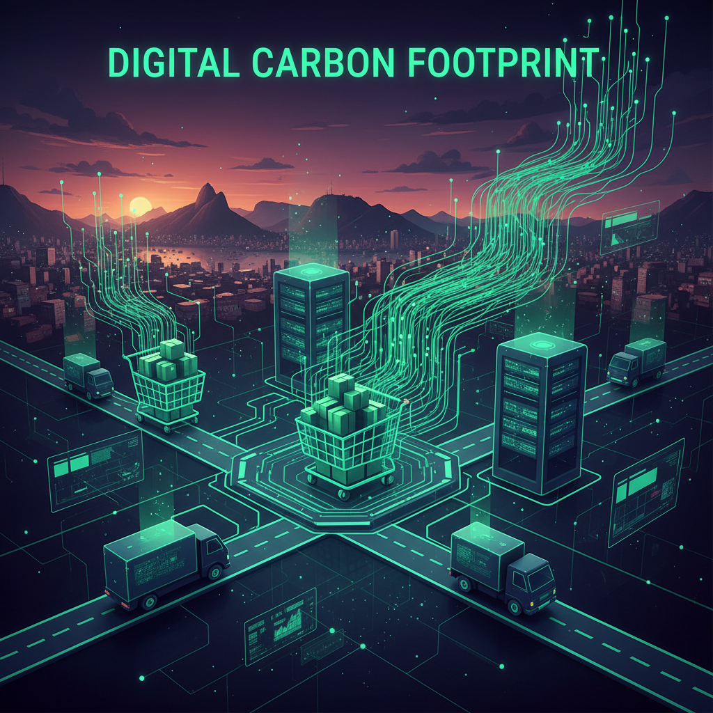PL da 'Taxa de Carbono Digital': E-commerce Brasileiro em Alerta com Proposta de Tributação sobre Emissões de Dados e Logística