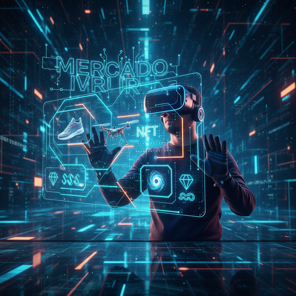 Mercado Livre Lança 'MeliVerse': Plataforma de Compras Imersivas 3D com Integração de NFTs para Produtos Físicos e Digitais