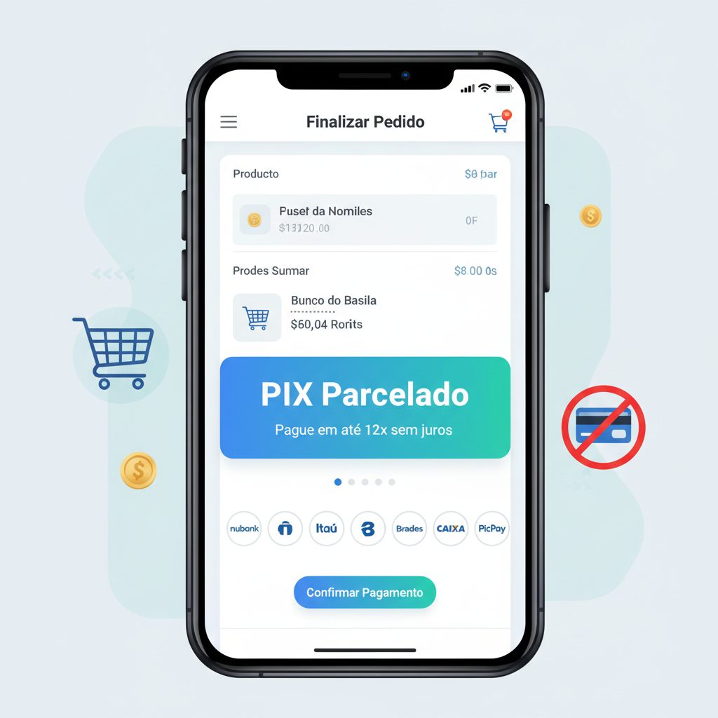 PIX Parcelado Direto no Checkout: Bancos e Fintechs Lançam Soluções Integradas em Marketplaces
