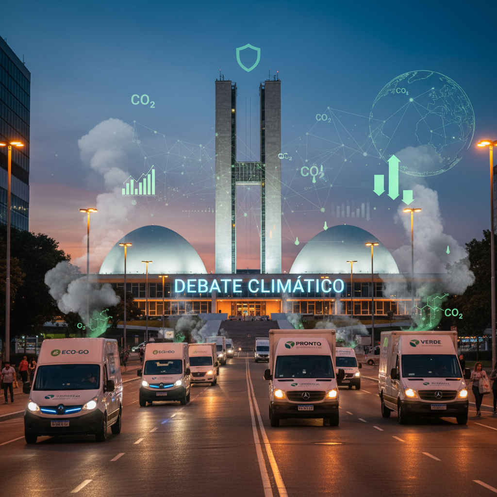 PL do 'Frete Sustentável' Aquece Debate no Congresso: Marketplaces Podem Ser Taxados por Emissão de Carbono na Logística