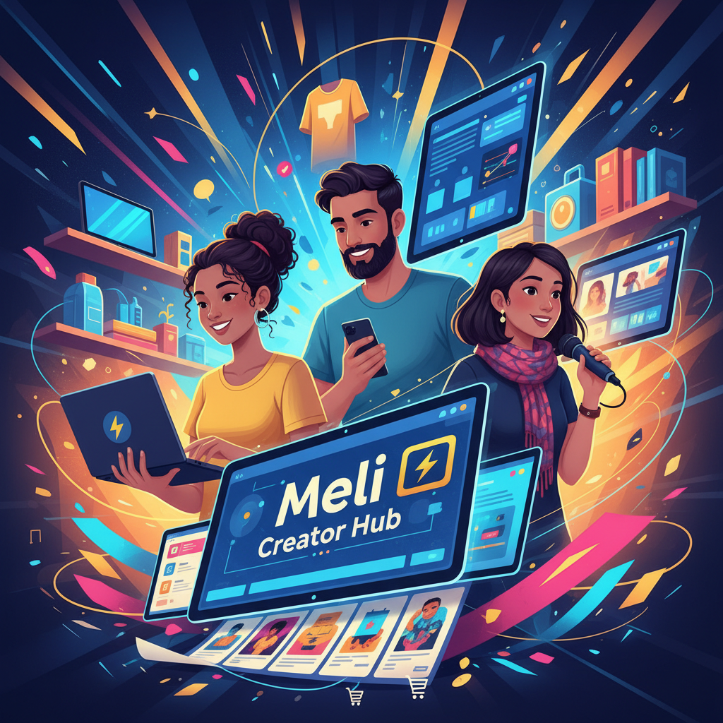 Mercado Livre Lança 'Meli Creator Hub': Plataforma Exclusiva para Afiliados e Criadores de Conteúdo