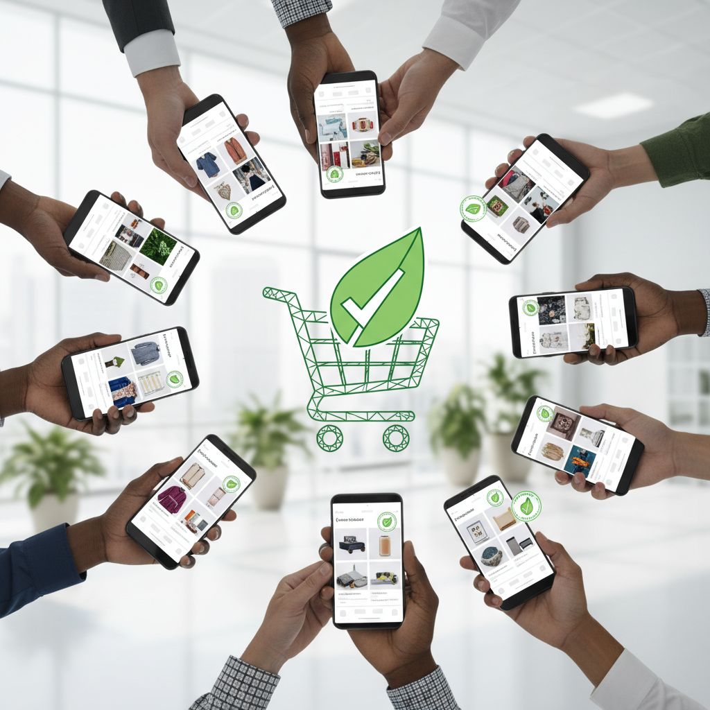 Marketplaces Lançam 'Selo Verde Digital': Consumidores Exigem Transparência Ambiental de Lojistas Online