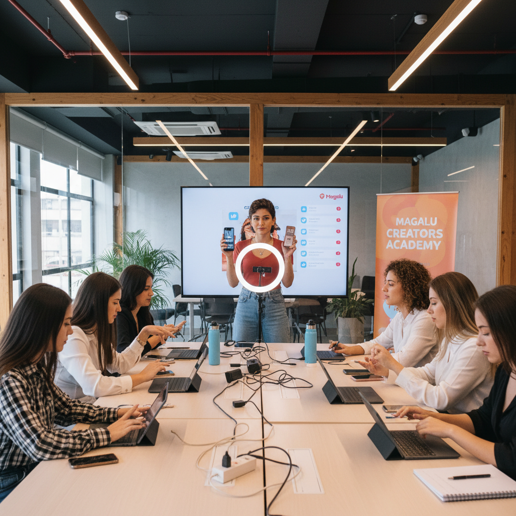 Magazine Luiza Lança 'Magalu Creators Academy': Programa de Formação para Influenciadores e Live Commerce