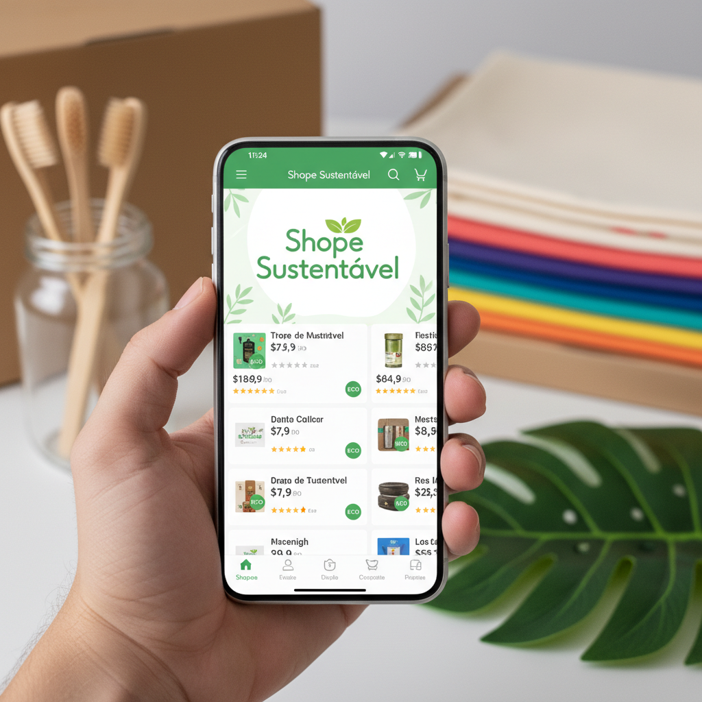 Shopee Lança Programa 'Shopee Sustentável': Incentivos para Vendedores com Produtos e Embalagens Eco-Friendly