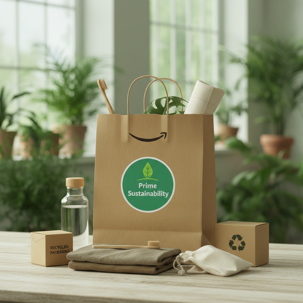 Amazon Brasil Lança 'Prime Sustainability': Selo e Filtro para Produtos Ecológicos e de Impacto Social