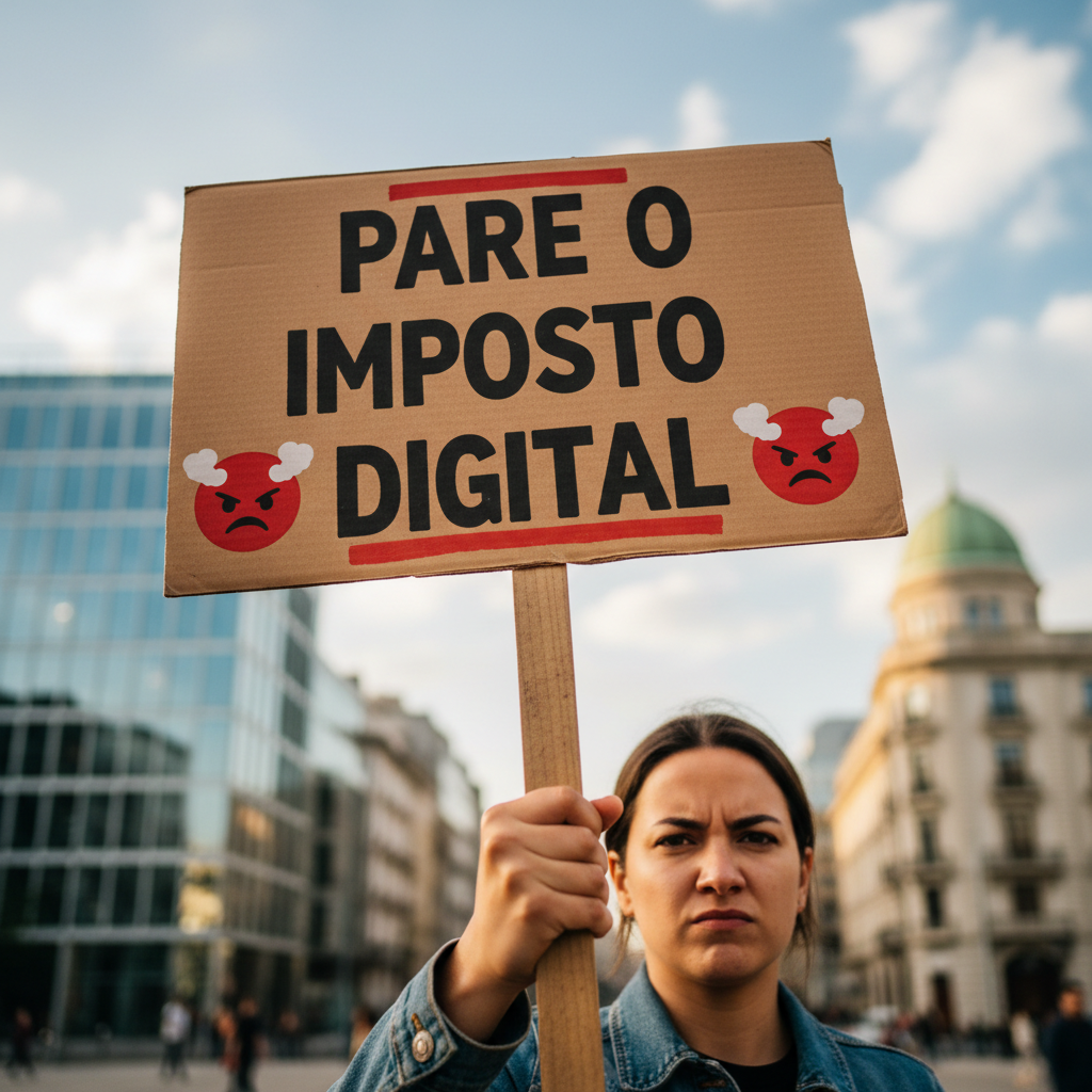 PL do 'Imposto Digital Justo' Gera Onda de Protestos de Sellers e Marketplaces no Brasil