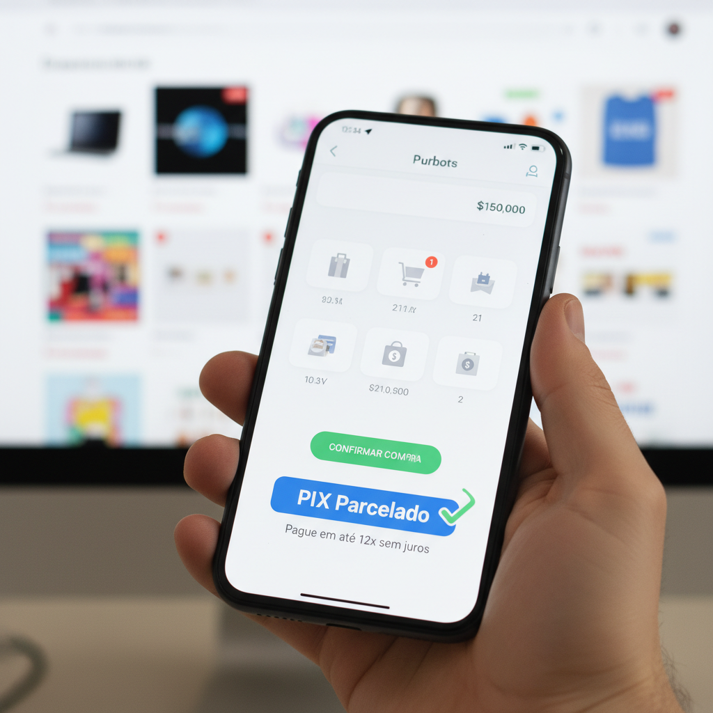 PIX Parcelado 'Automático' Chega aos Marketplaces: Nova Modalidade de Crédito Revoluciona o Poder de Compra