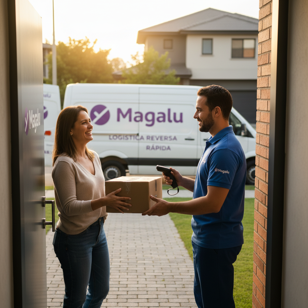 Magazine Luiza Lança 'Magalu Logística Reversa Express': Devoluções em 24h para Clientes Prime