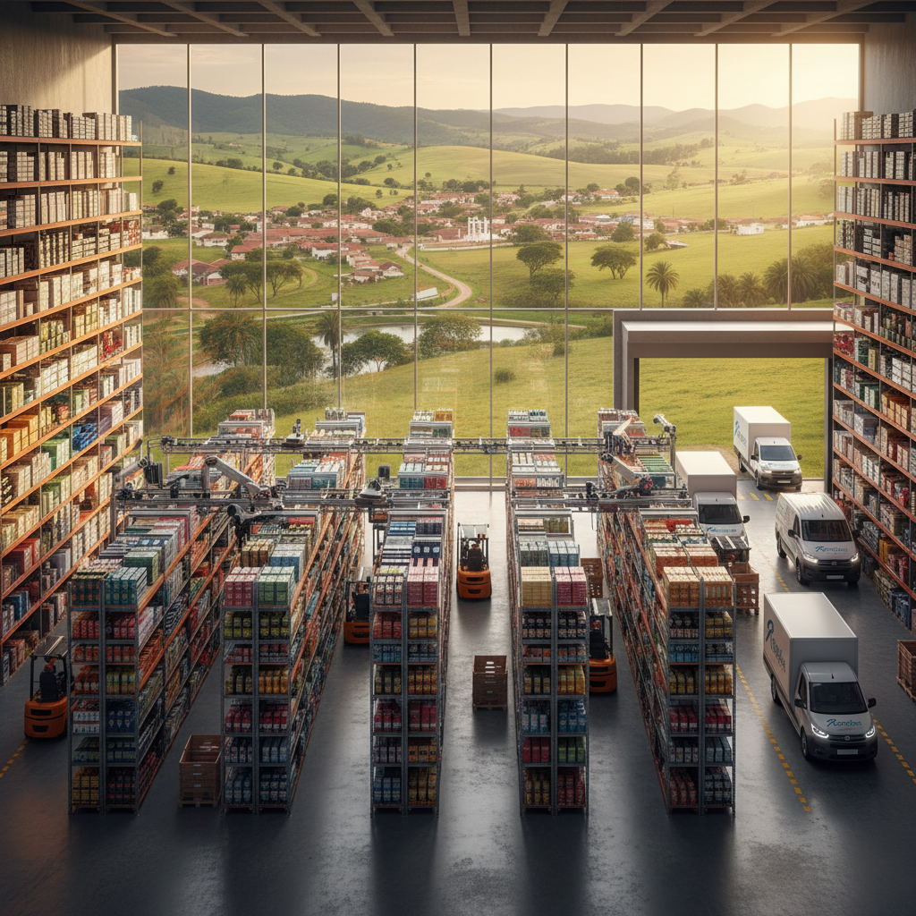 Marketplaces Investem em 'Dark Stores' Rurais para Acelerar Entregas no Interior do Brasil