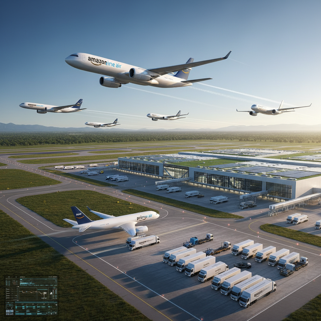 Amazon Brasil Anuncia 'Amazon Prime Air Cargo': Nova Frota Aérea Exclusiva para Acelerar Entregas no País
