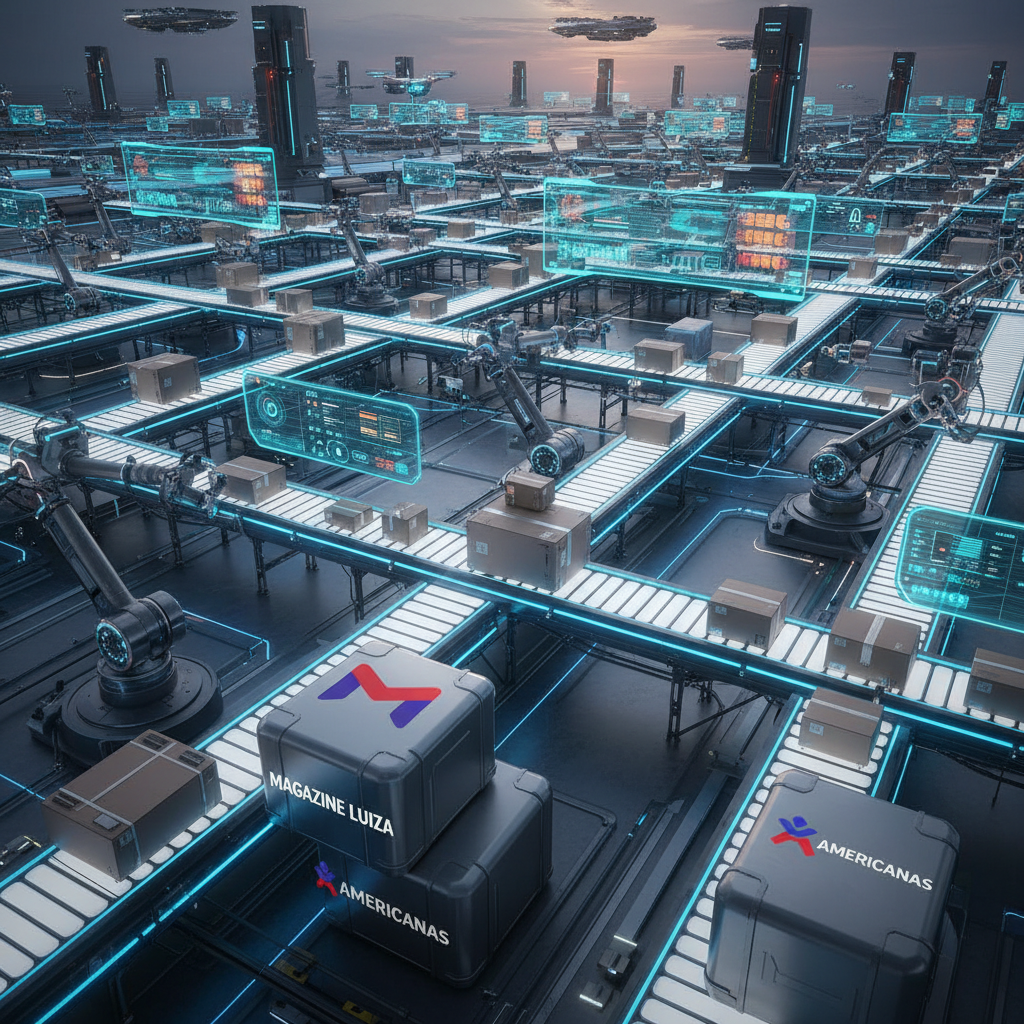 Magazine Luiza e Americanas Anunciam Fusão de Operações de Logística e Armazenagem para Competir com Gigantes
