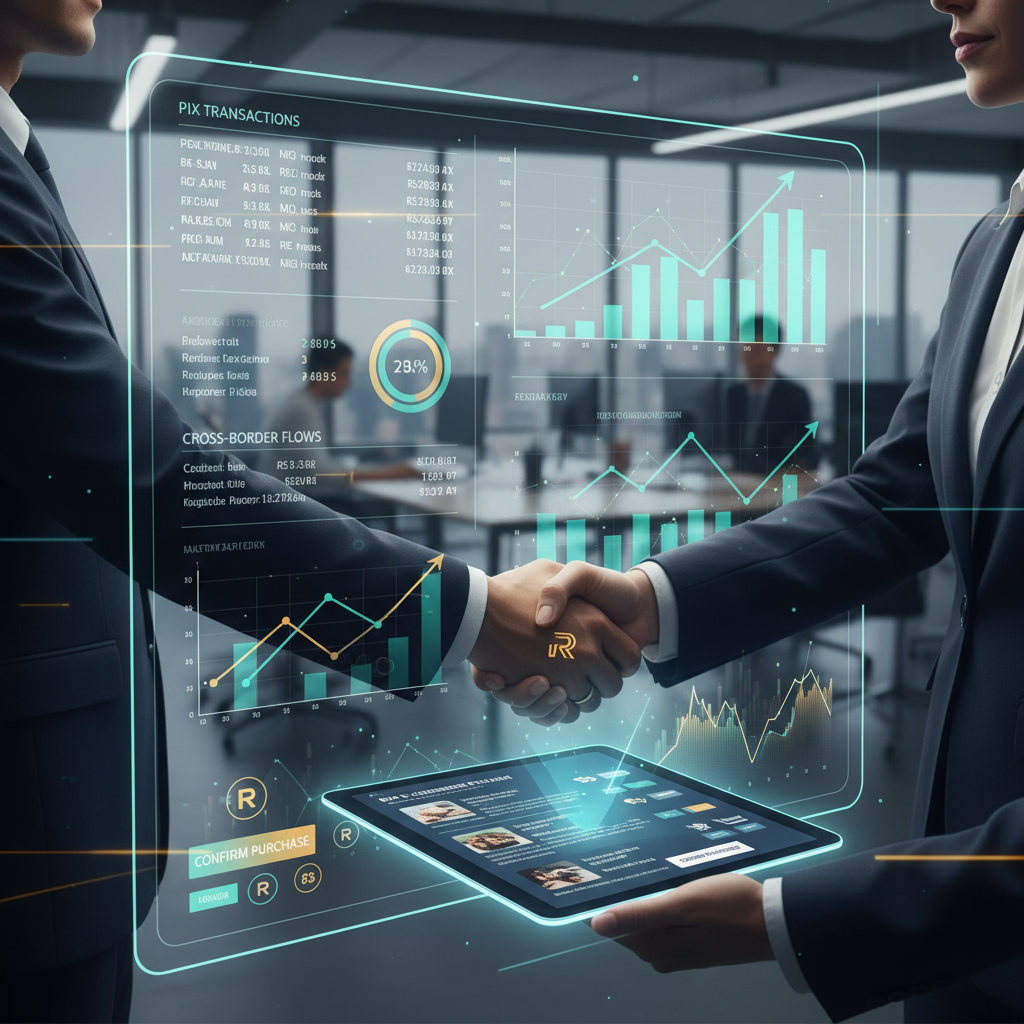 PIX Parcelado B2B Ganha Força: Marketplaces Atacadistas Registram Crescimento de 40% em Transações