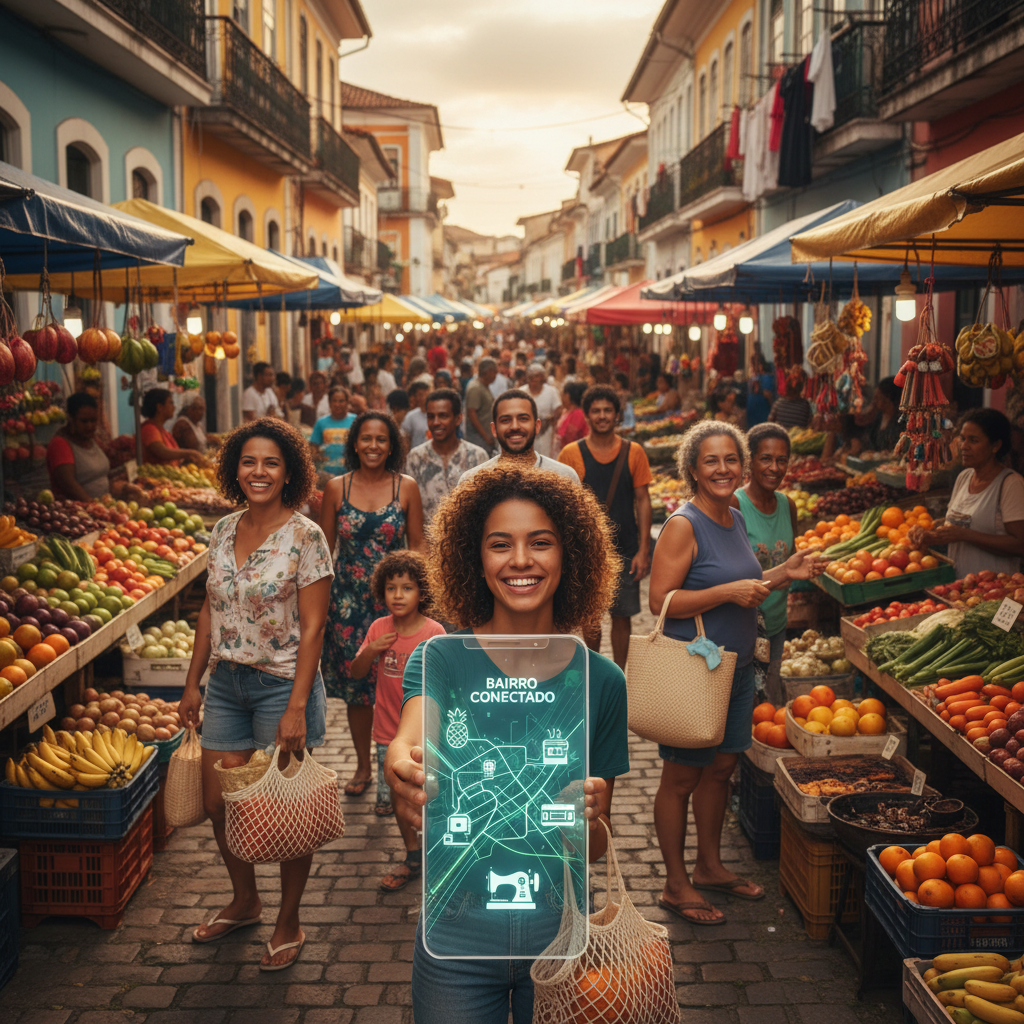 Ascensão dos 'Mini-Marketplaces Locais': Comunidades Digitais Impulsionam Comércio de Bairro no E-commerce