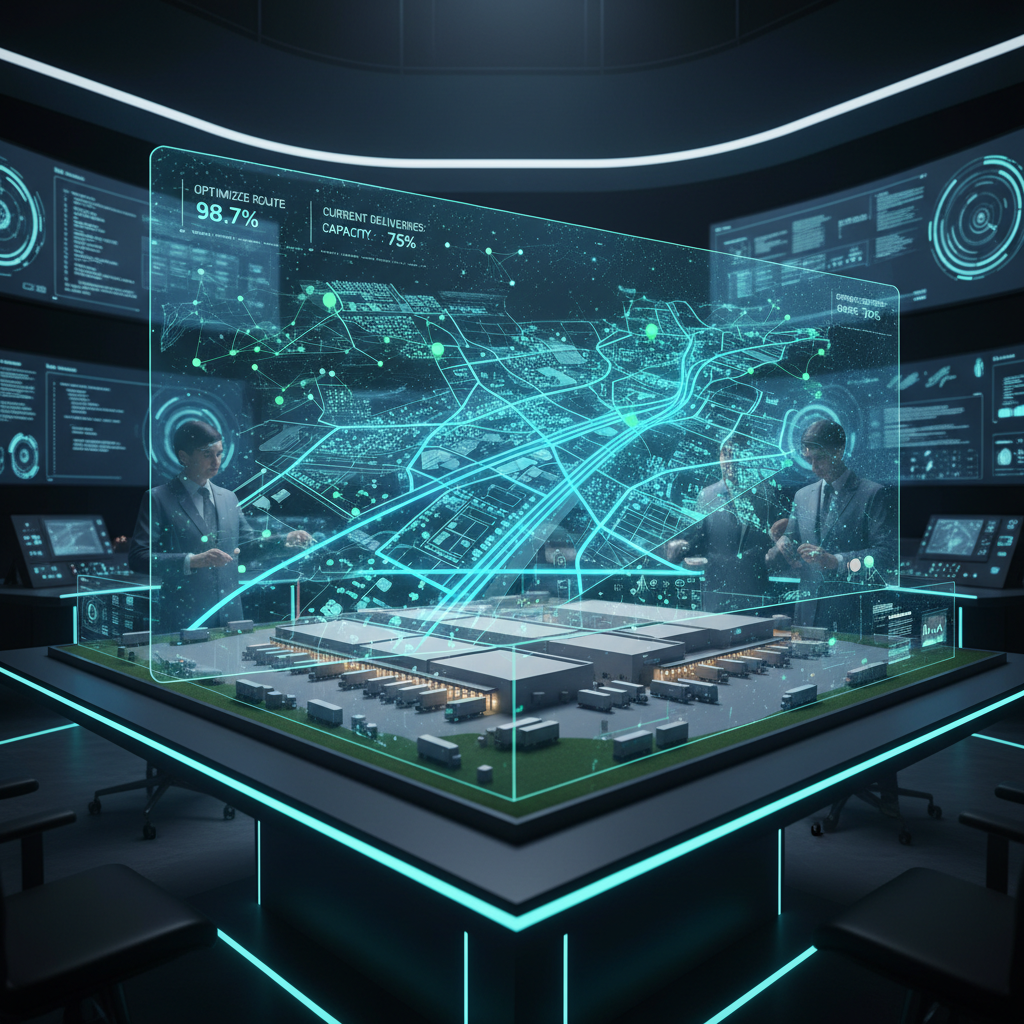 Inteligência Artificial na Logística: Marketplaces Brasileiros Adotam 'Gêmeos Digitais' para Otimizar Rotas e Prever Demandas