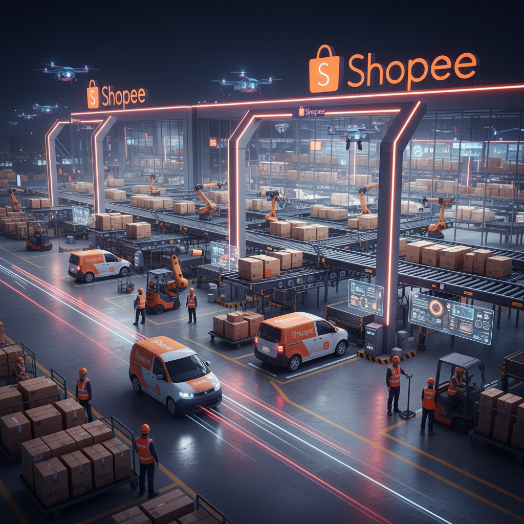 Shopee Anuncia 'Shopee Express Hubs': Expansão Massiva de Centros de Distribuição Regionais para Entregas Ultrarrápidas