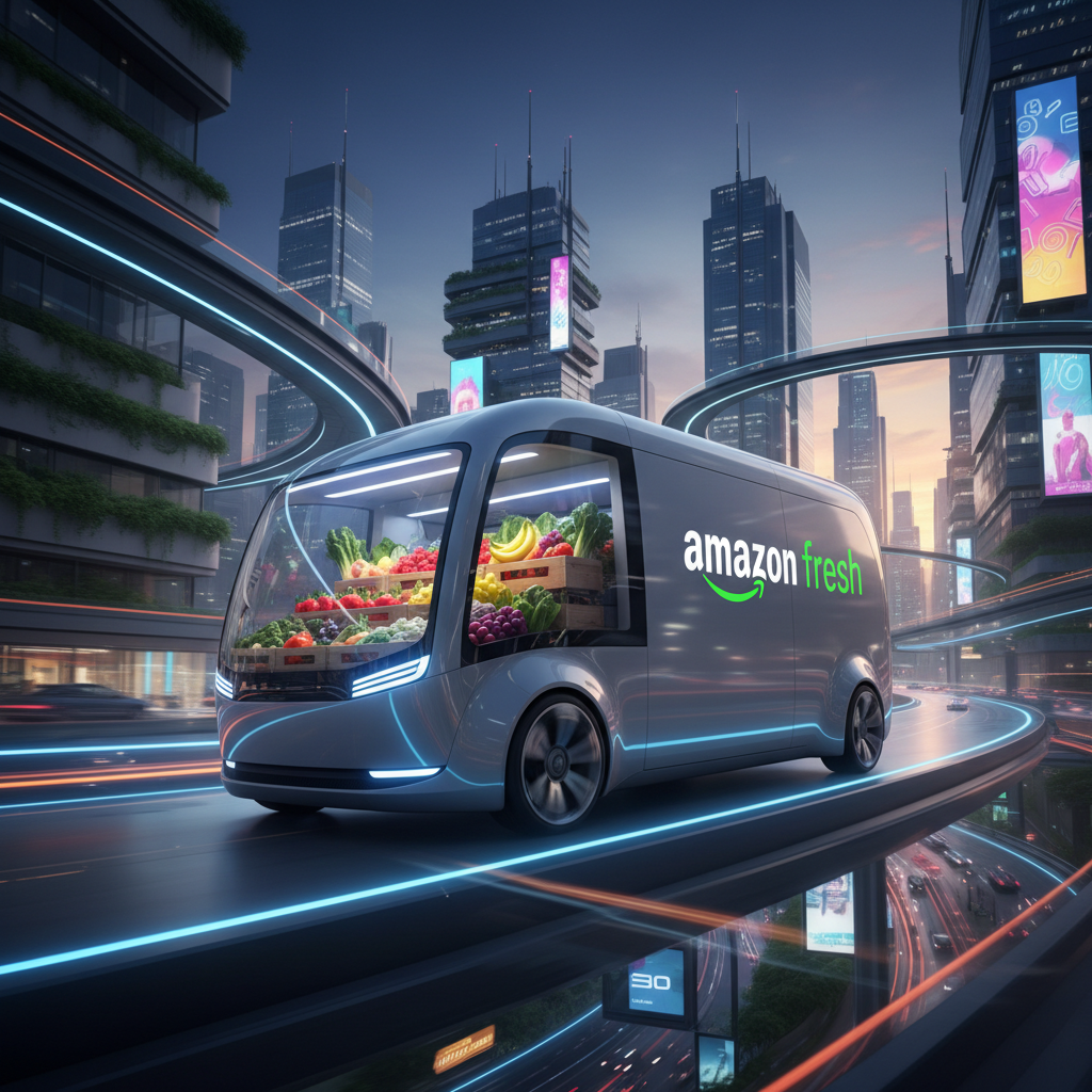 Amazon Brasil Lança 'Amazon Fresh Express': Entrega de Supermercado em 30 Minutos Viraliza em Capitais