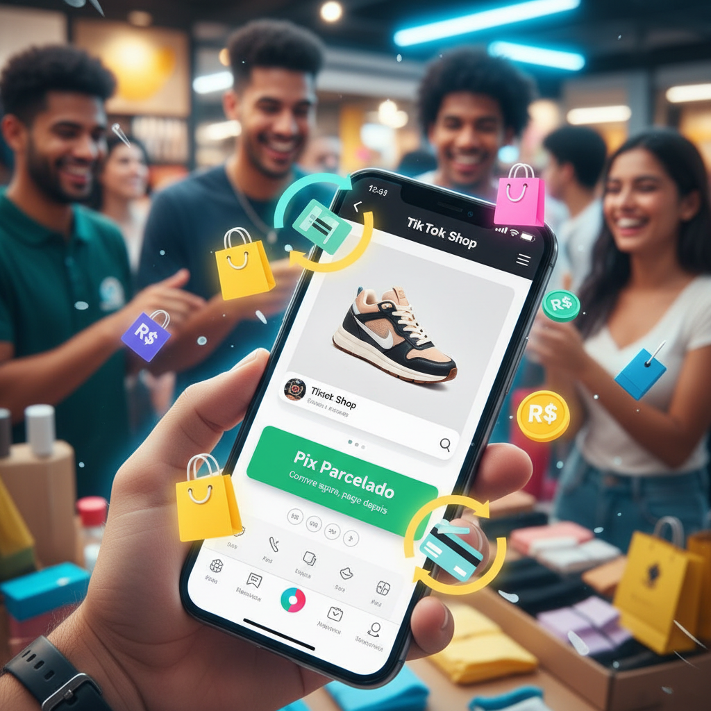 TikTok Shop Brasil Anuncia Integração com 'Pix Parcelado': Nova Modalidade de Pagamento Impulsiona Vendas e Acessibilidade
