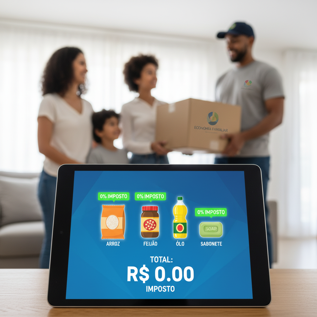 Reforma Tributária do E-commerce: Nova 'Cesta Básica Digital' Isenta Impostos e Gera Debate Viral