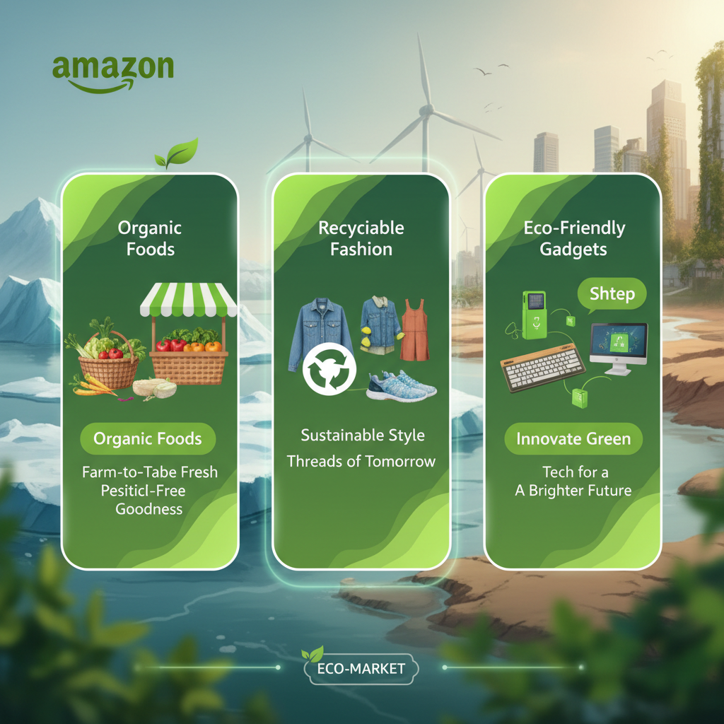 Amazon Brasil Anuncia 'Amazon Climate Pledge Marketplace': Foco em Produtos Sustentáveis e Economia Circular