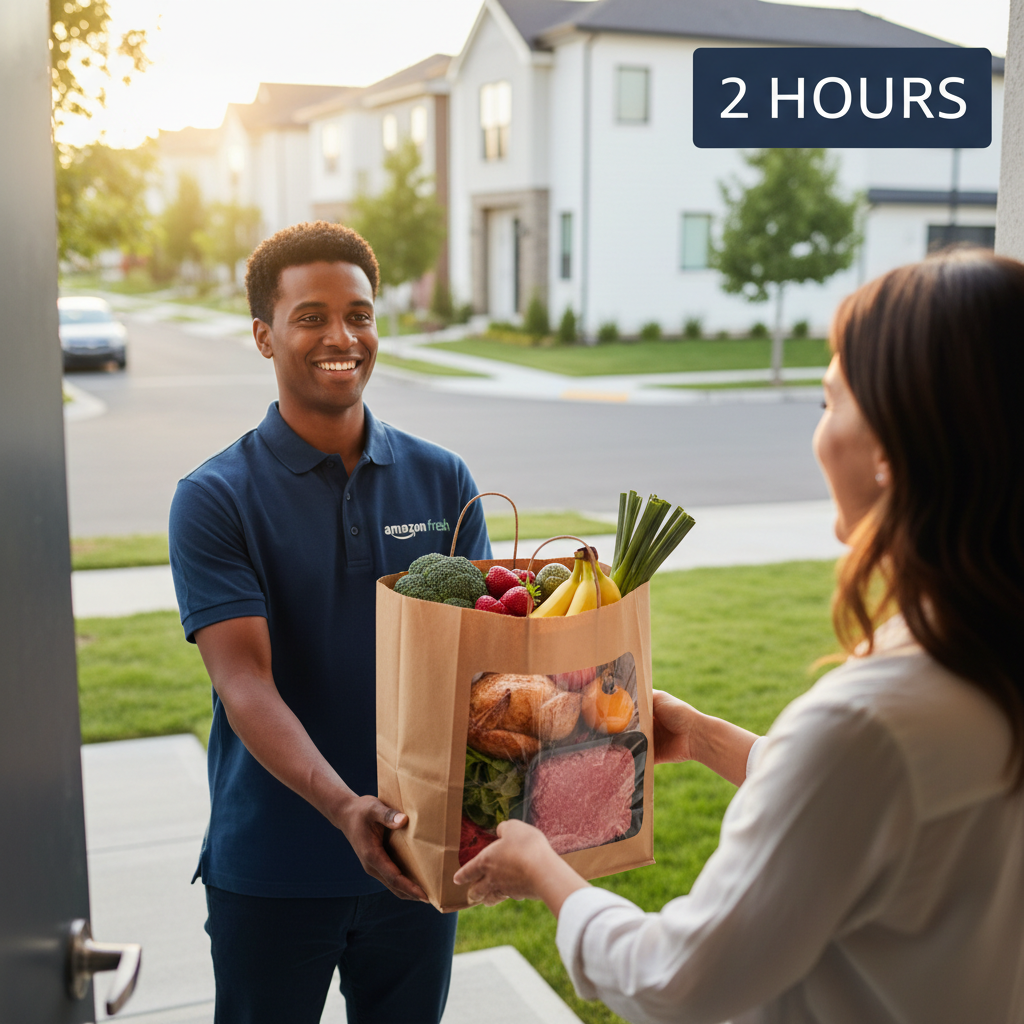 Amazon Brasil Amplia 'Amazon Fresh' com Entrega em 2 Horas para Produtos Frescos em Mais Capitais