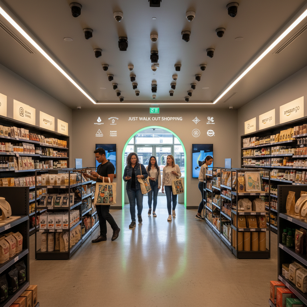 Amazon Brasil Lança 'Amazon Go Marketplace': Lojas Físicas Autônomas Abertas para Vendedores Parceiros
