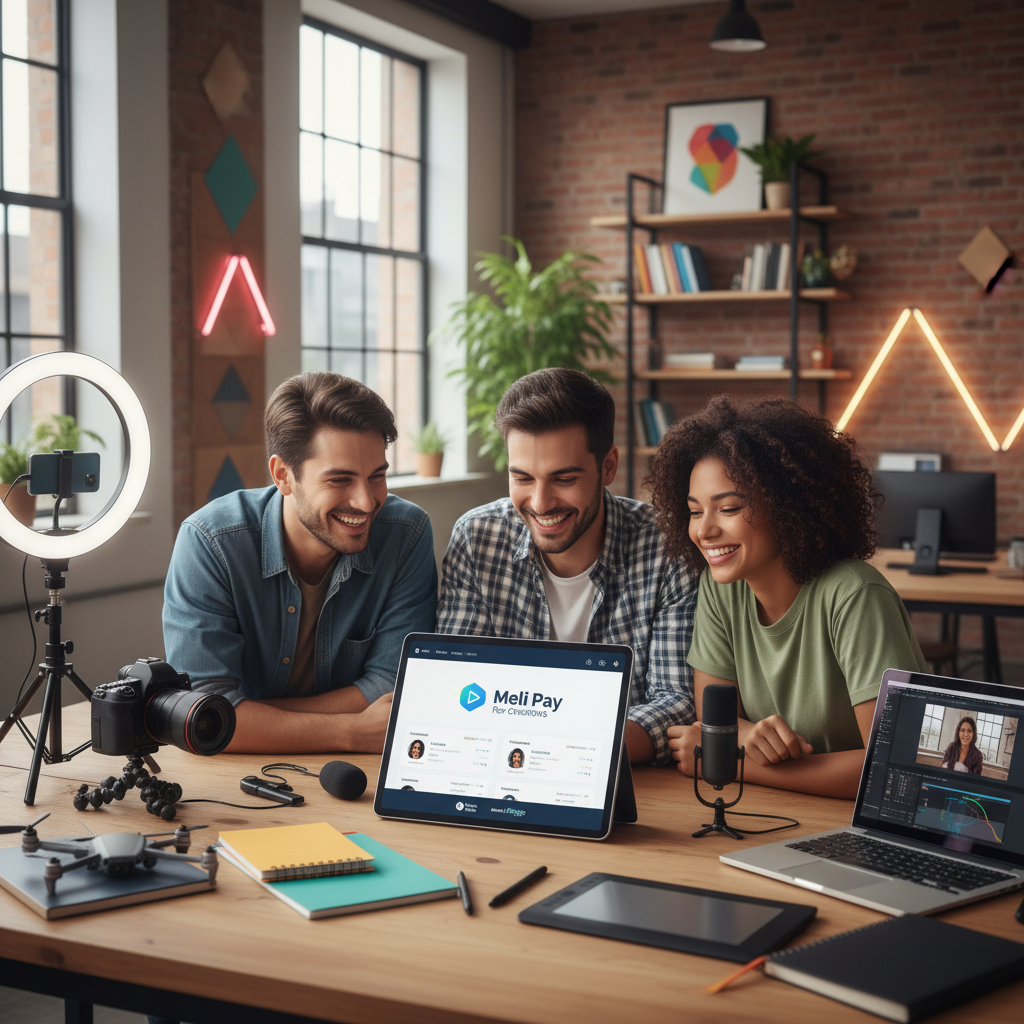 Mercado Livre Lança 'Meli Pay for Creators': Nova Plataforma de Pagamento e Monetização para Influenciadores Digitais