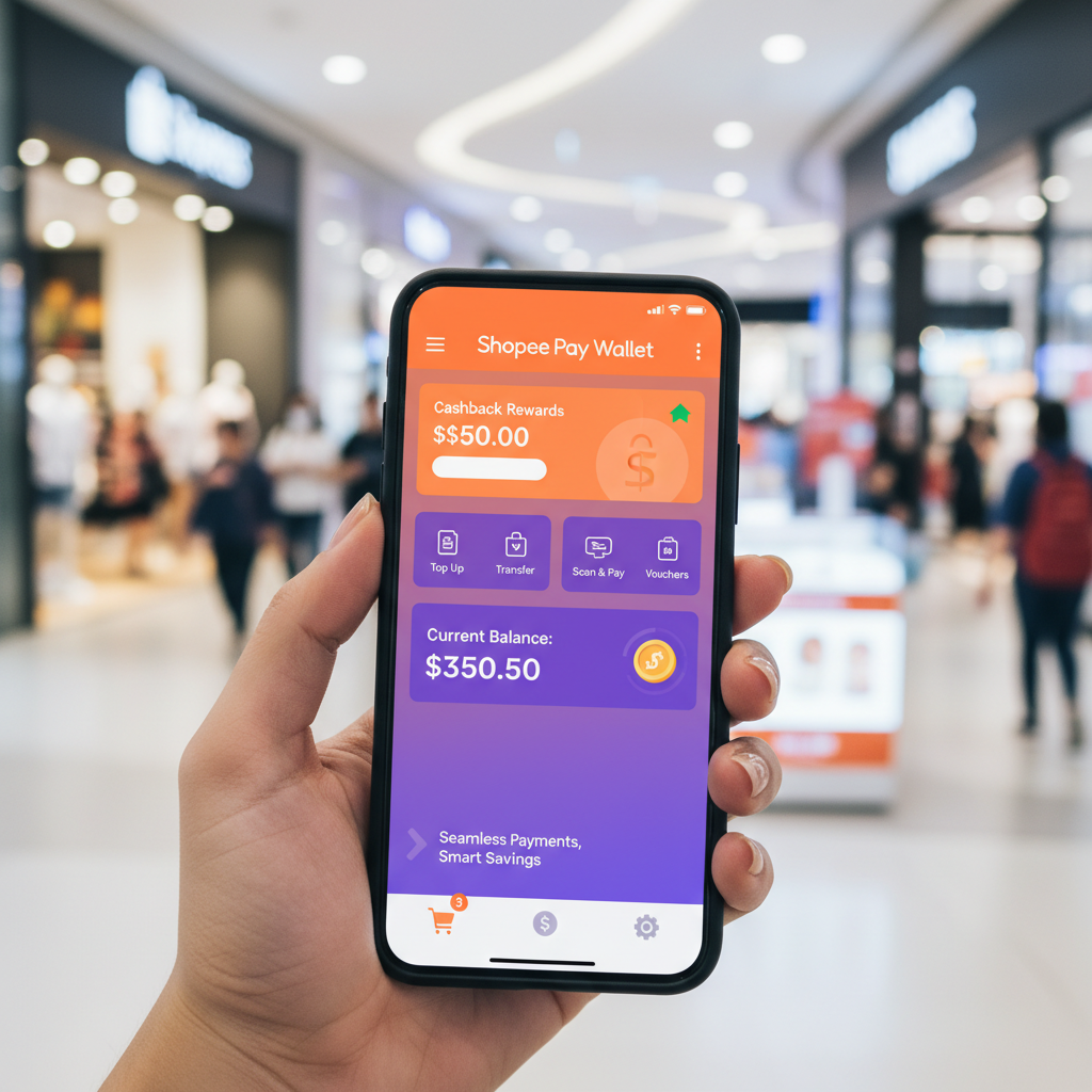 Shopee Lança 'Shopee Pay Wallet': Carteira Digital Integrada com Cashback e Parcelamento Flexível