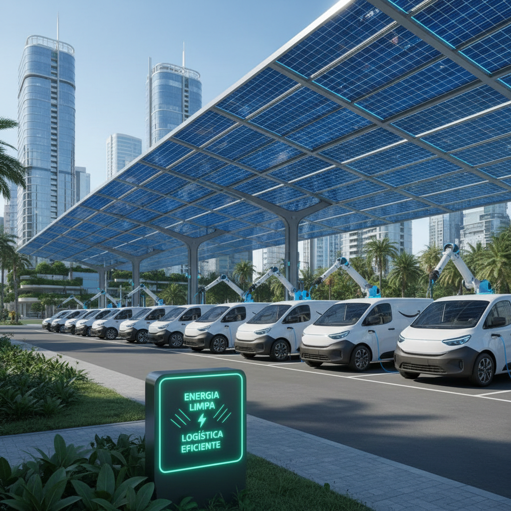 Amazon Brasil Anuncia 'Project Green Mile': Entregas 100% Elétricas em Capitais até 2027 e Hubs de Recarga Inteligentes
