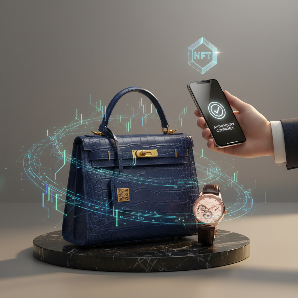 NFTs de 'Prova de Autenticidade' Viram Padrão em Marketplaces de Luxo: Combate à Falsificação Atinge Novo Nível