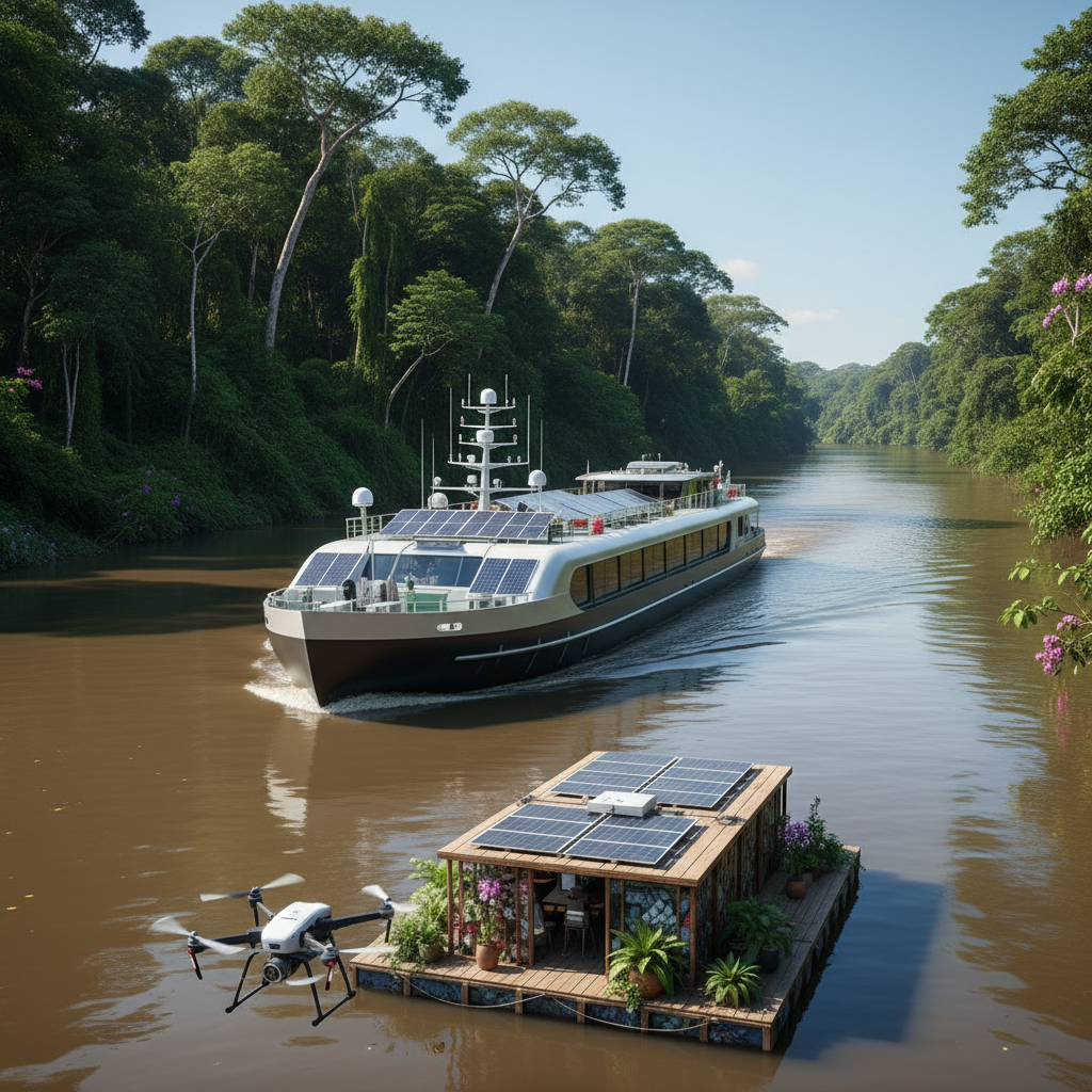 Crise Hídrica Acelera 'Logística Fluvial Inteligente': Marketplaces Investem em Rotas Alternativas para o Norte do Brasil