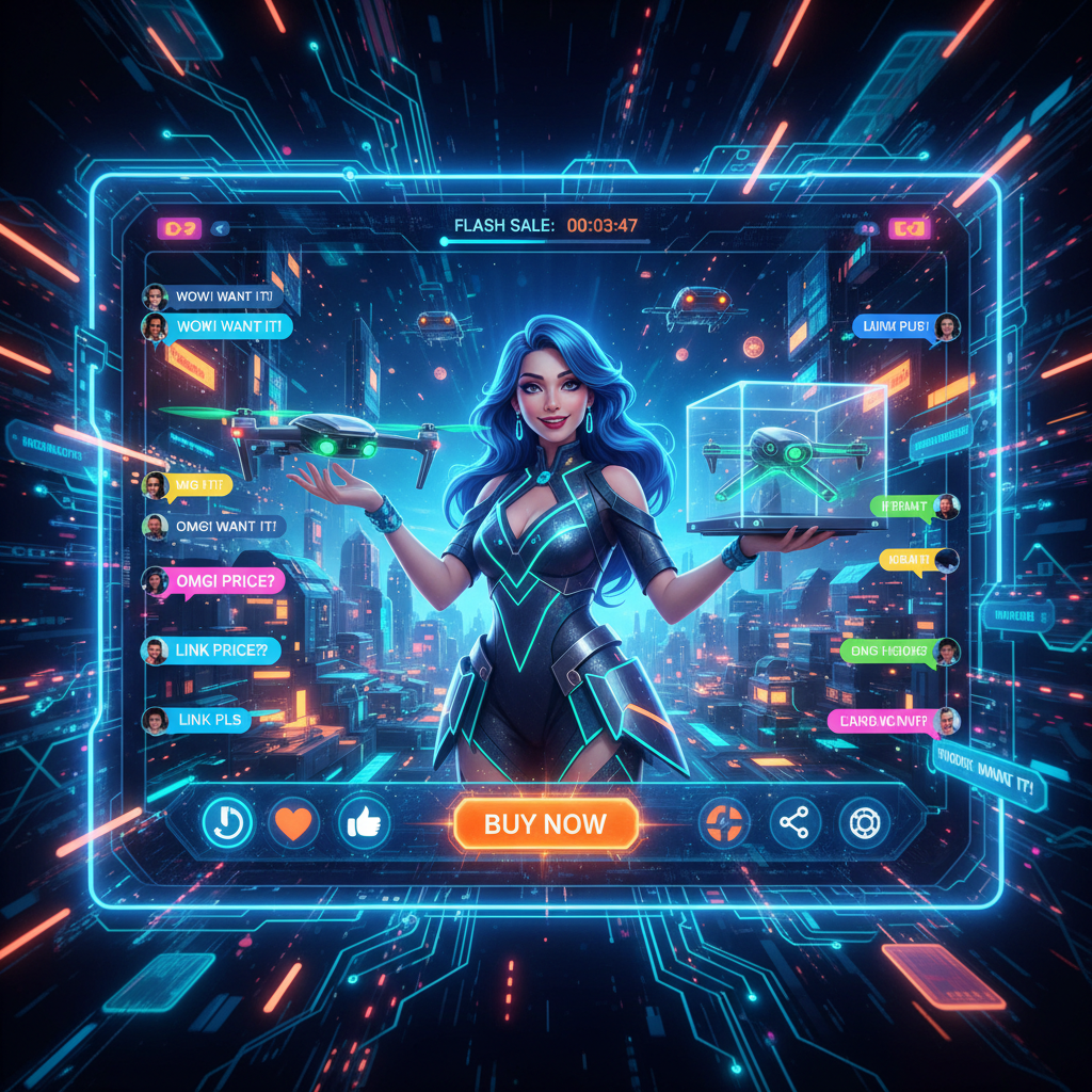 Crescimento Exponencial do 'Live Shopping' no Brasil: Marketplaces Investem em Conteúdo Interativo e Influenciadores Virtuais