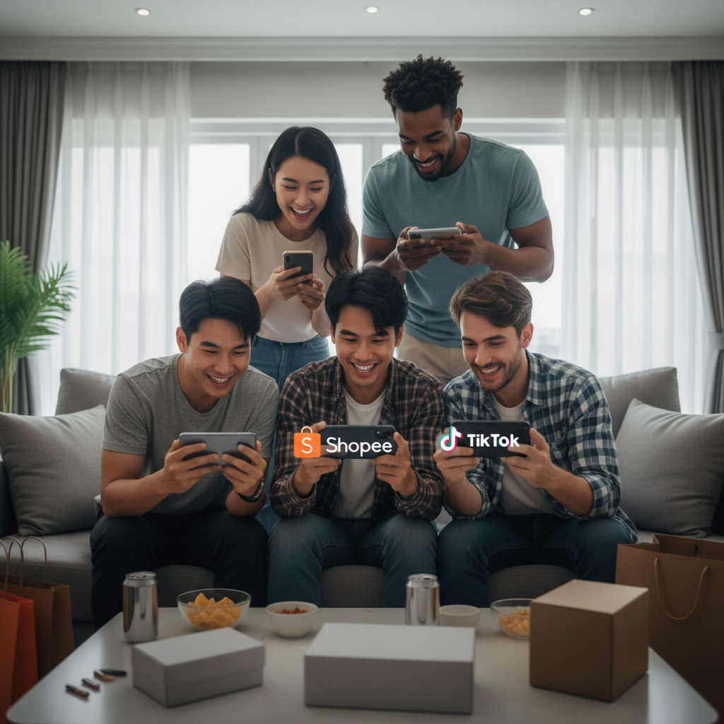 Shopee Lança 'Shopee Live Commerce 3.0': Integração Profunda com TikTok e Gamificação para Vendas Virais