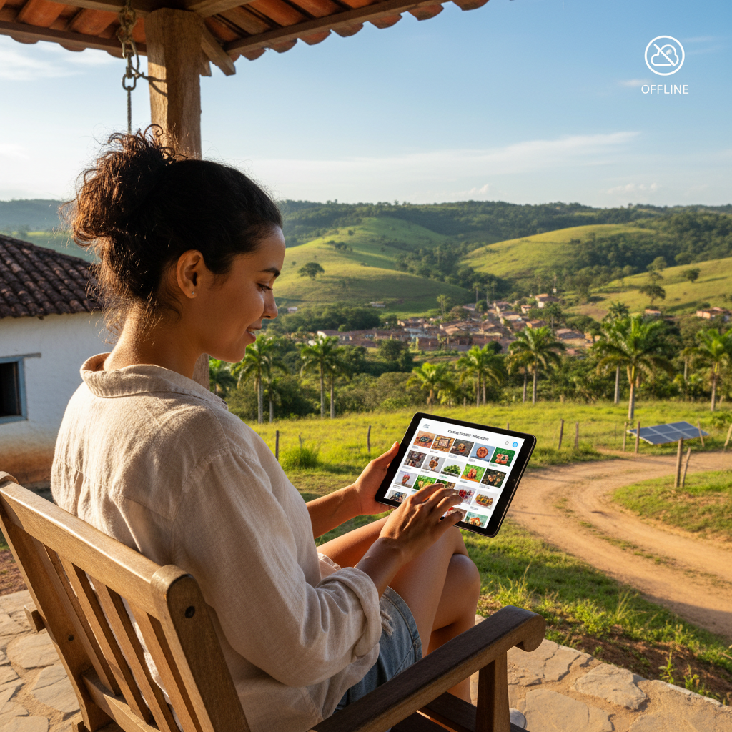 Marketplaces Lançam 'Modo Offline': Compras Digitais em Áreas Sem Conexão à Internet