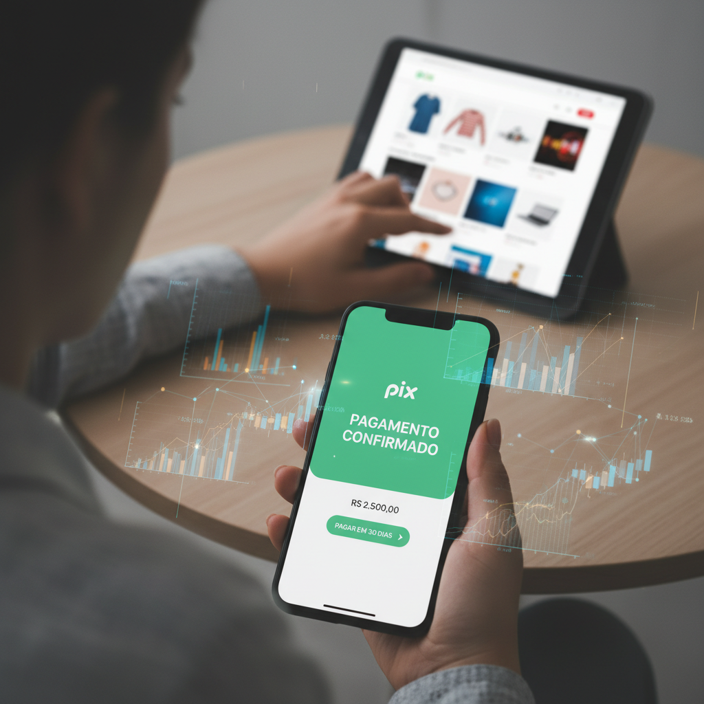 PIX Pós-Pago: Nova Modalidade de Crédito Imediato Chega aos Marketplaces e Agita o Consumo Online